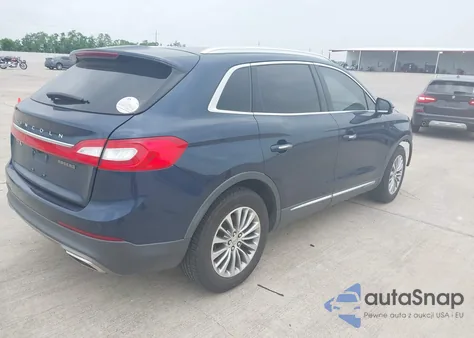 2017 Lincoln Mkx Select z USA, uszkodzony, nr VIN 2LMPJ6KR5HBL50177